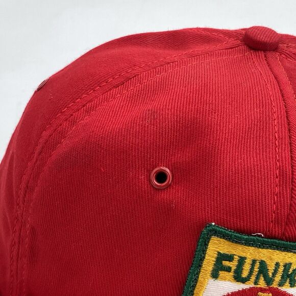 Vintage K-Brand Funk's G Hybrid Snapback Trucker Hat Red Size S-M USA  (H23) - Picture 11 of 15